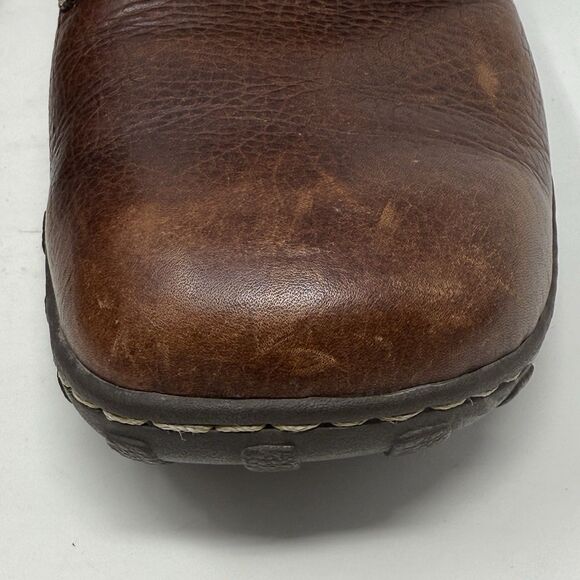 Born Tycoon Shoes Mens 13 Brown Pebbled Leather Casual Preppy Office Lace Up main image 8